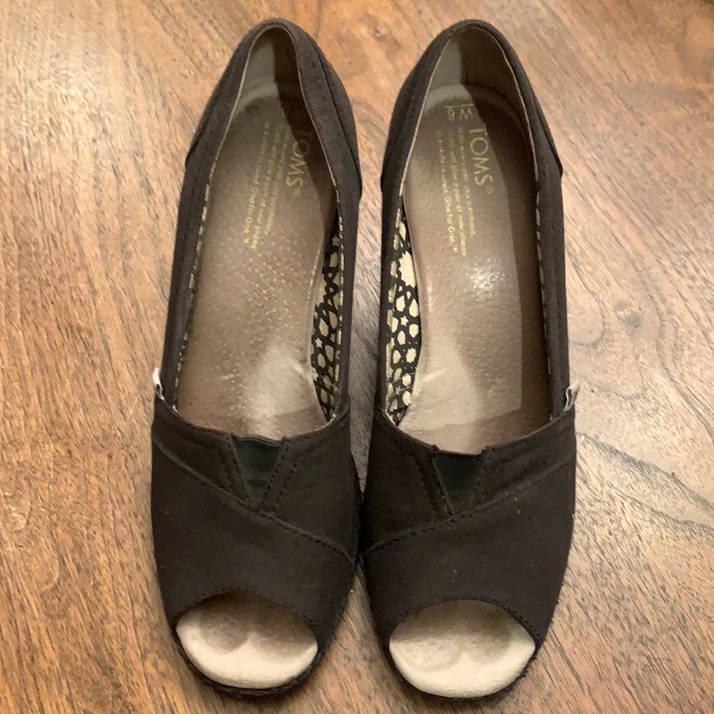COPY - TOMS Peep Toe Wedge